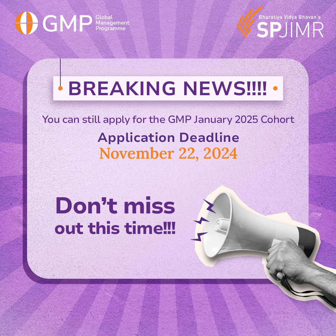 GMP application deadline extended!